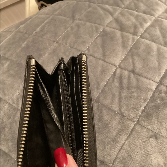 COACH signature zip around wallet - Picture 7 of 8